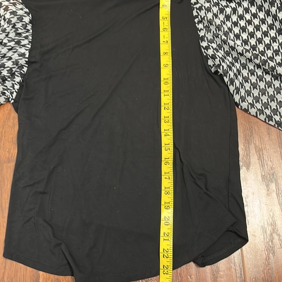 Anthropology size small mock turtleneck with shear sleeves - Picture 6 of 6